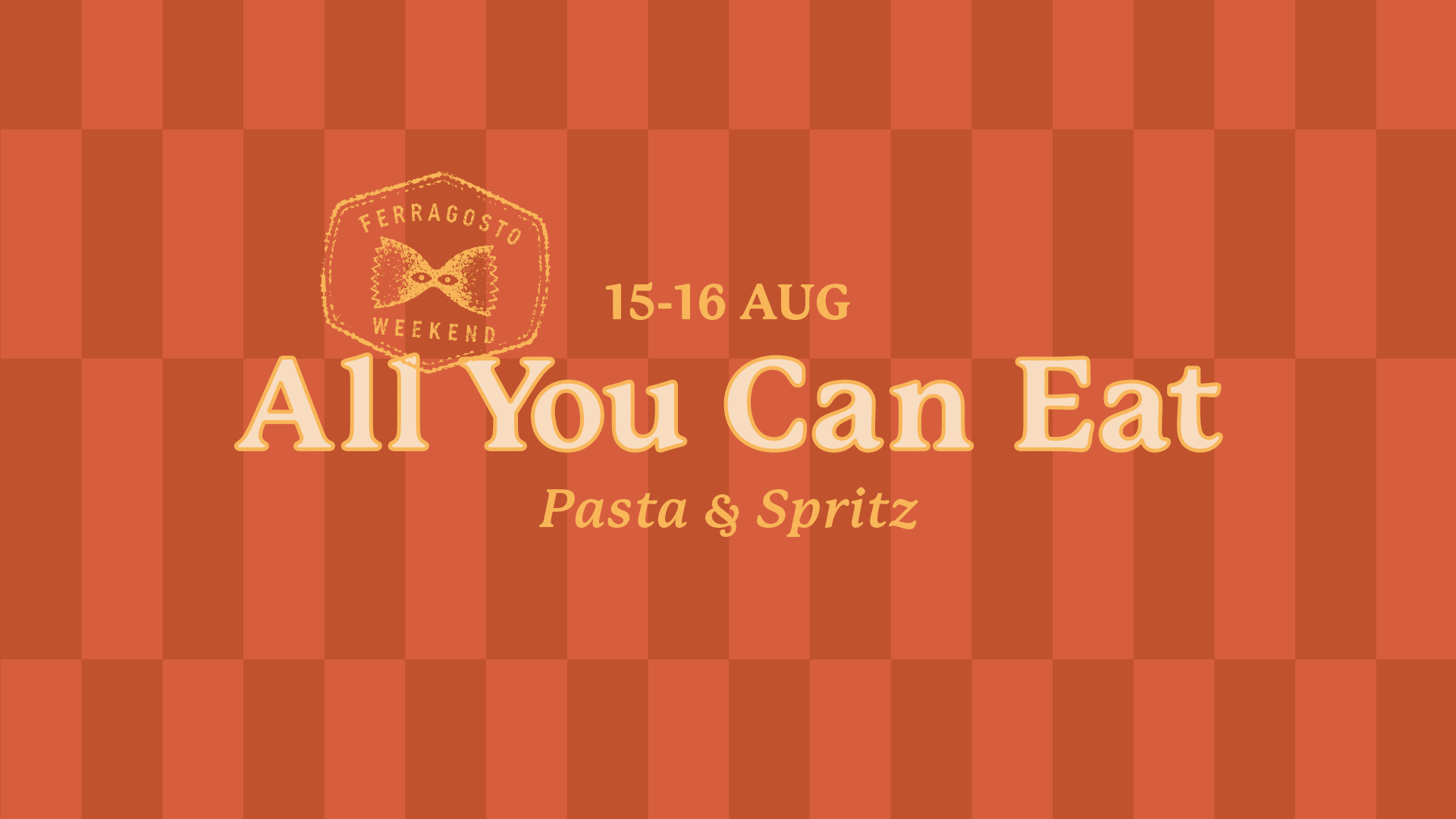All You Can Eat Pasta & Spritz