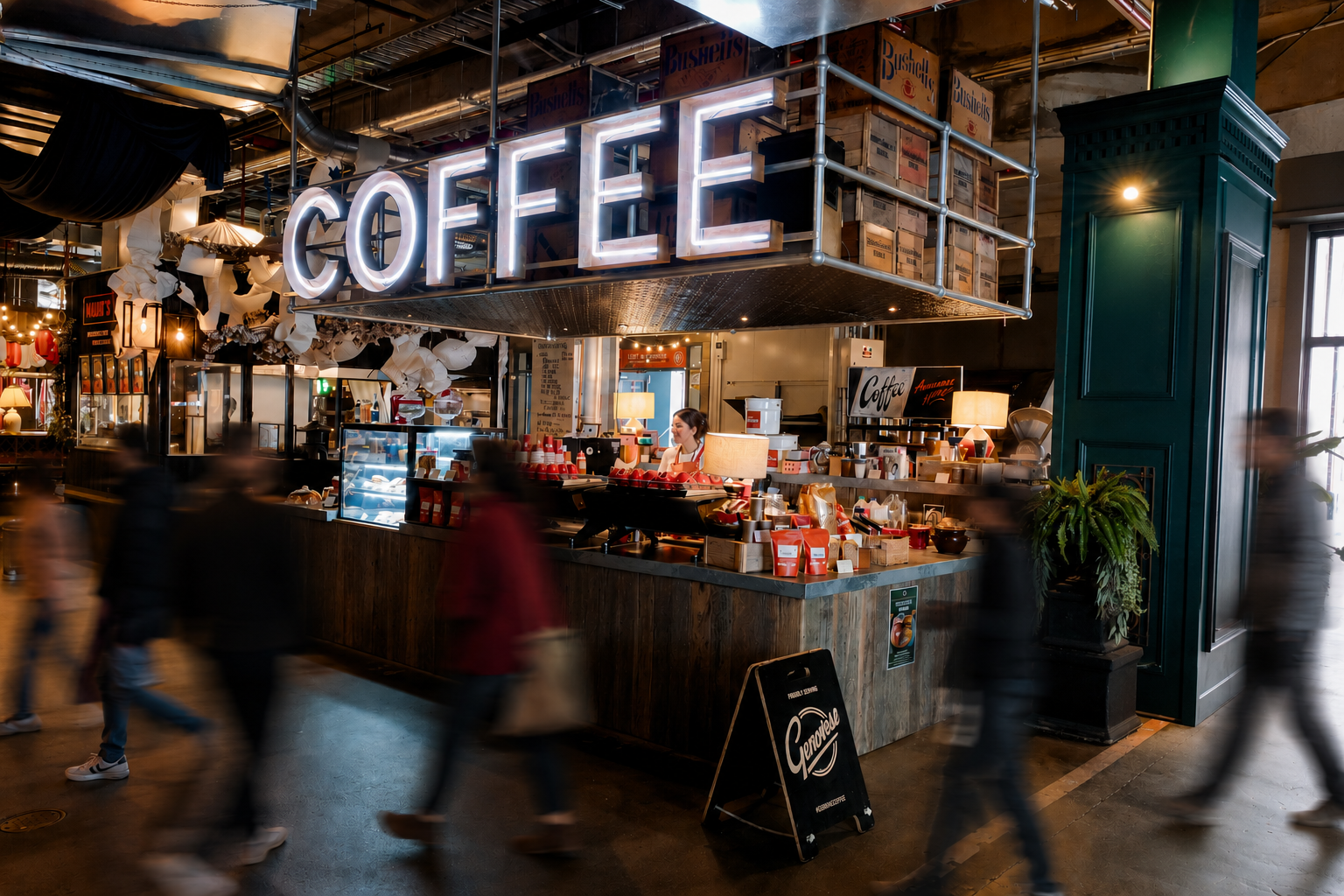 Coffee and breakfast at Hay St Roasters